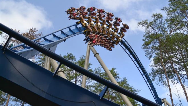 Roller coasters with the most inversions: 12 record-breaking rides