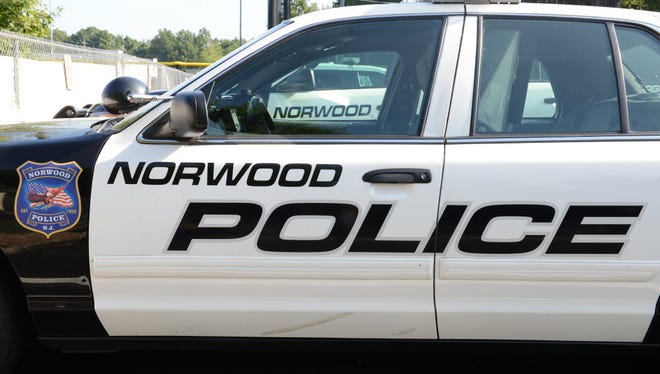 Norwood police vehicle