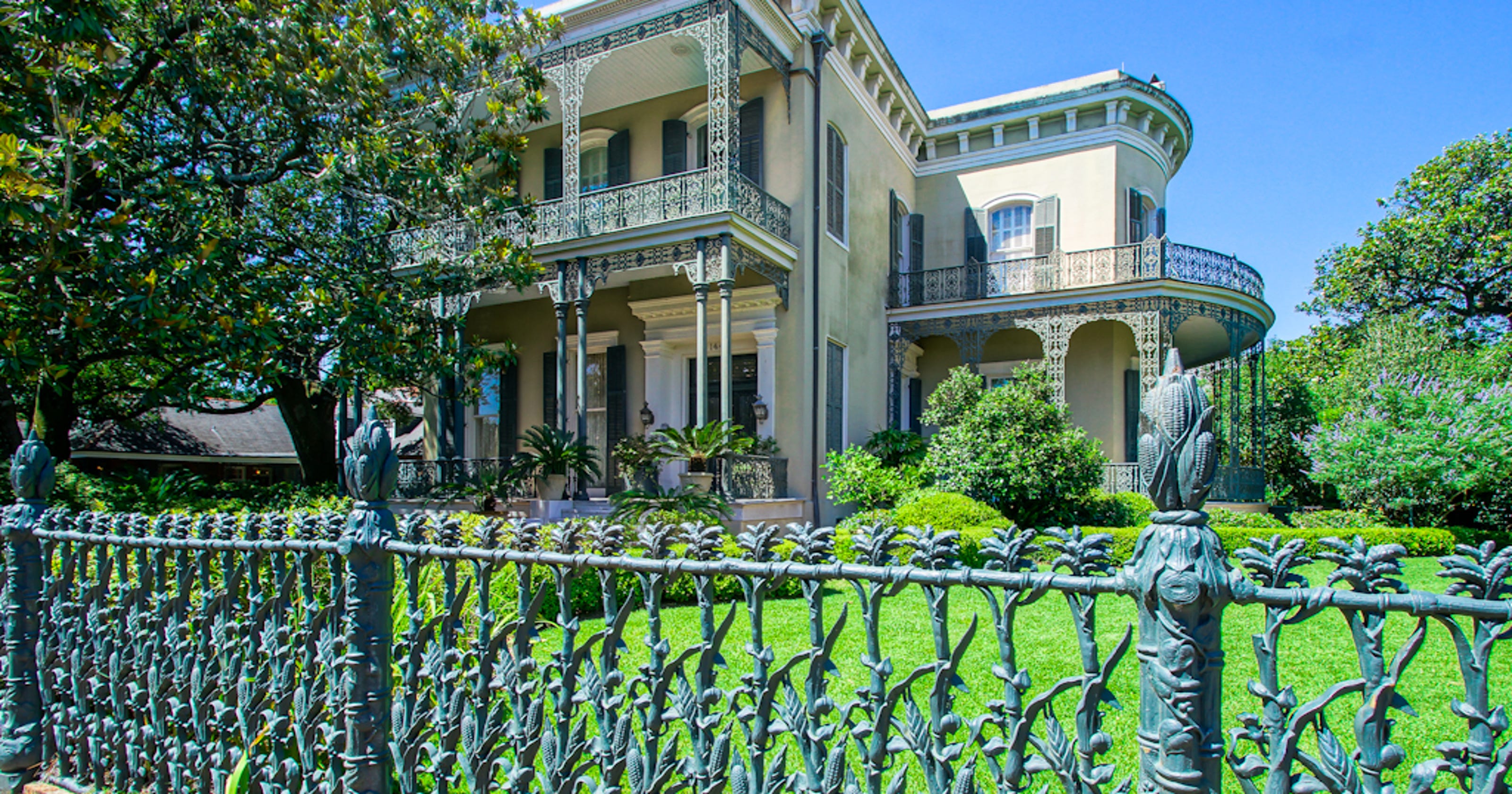 Got 4.3M? Historic Cornstalk Mansion in New Orleans can be yours