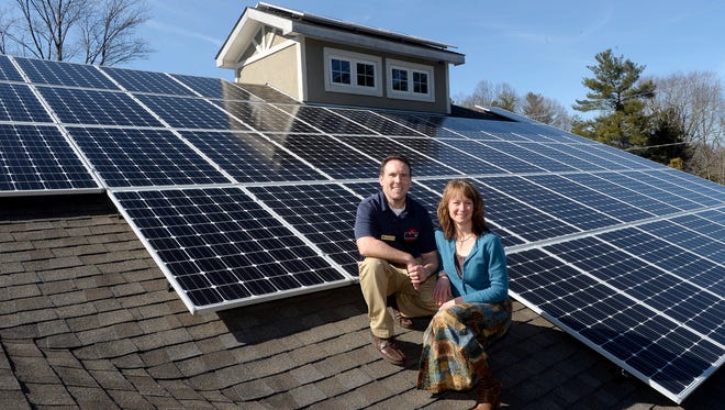 Veterinarians and owners of Regional Emergency Animal Care Hospital (REACH), Randy Wetzel and Larissa Bowman have installed solar panels on the roof of their building in the hopes that it will set an example for other hospitals. "I have a personal feeling that we all have to do our part to reduct our footprint," Wetzel said. 