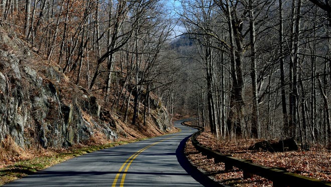The Blue Ridge Parkway north of Milepost 376 was closed to motor traffic Dec. 20.
