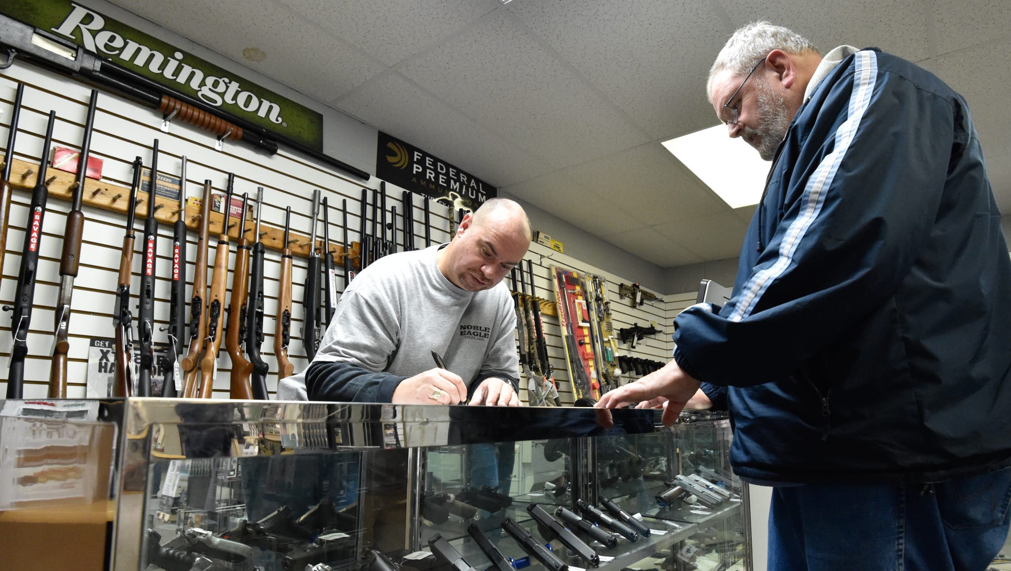 Gun purchases surge in Delaware