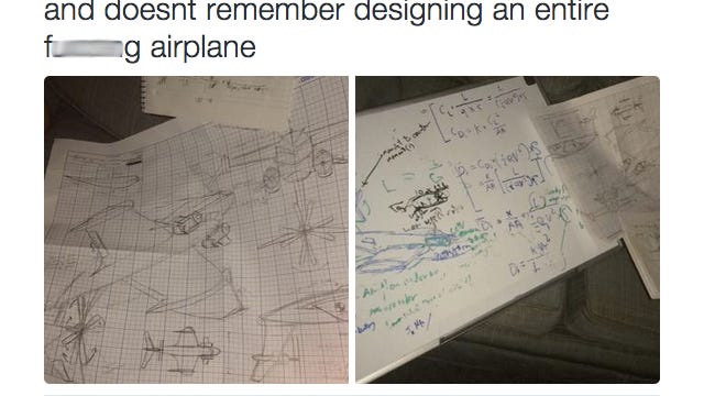 Drunk Guy Designs Plane Much To The Delight Of His Roommate And The 