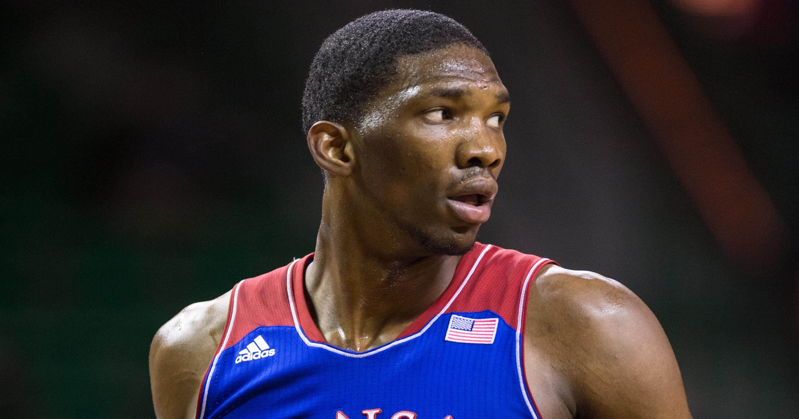 Kansas' Joel Embiid is X-Factor in this week's NBA draft