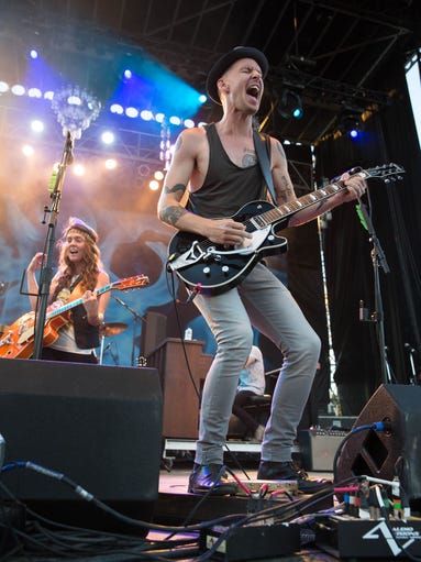 Brandi Carlile performs Saturday, Aug. 1, 2015, during