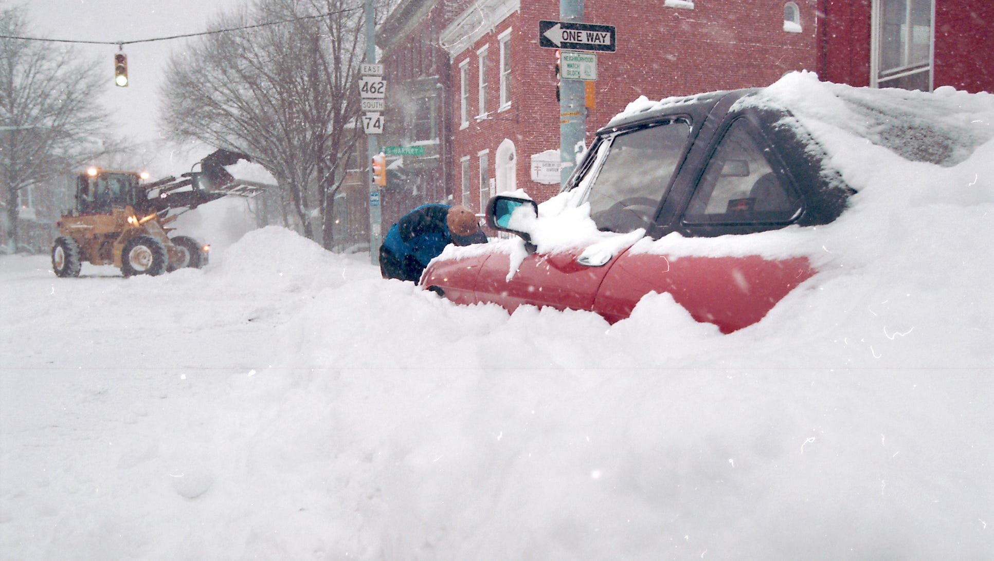Blizzard of 1993 and blizzard of 1996 Readers in York, Pa. remember
