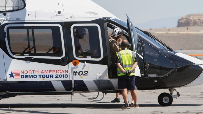 Airbus Tests Prototype H160 Helicopter At Four Corners Regional Airport
