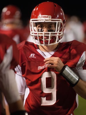 Senior quarterback Austin Kloewer suffered a concussion in Week 8 that ended his season with Dallas Center-Grimes.