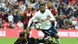 Bournemouth goalkeeper Asmir Begovic clashes with Tottenham