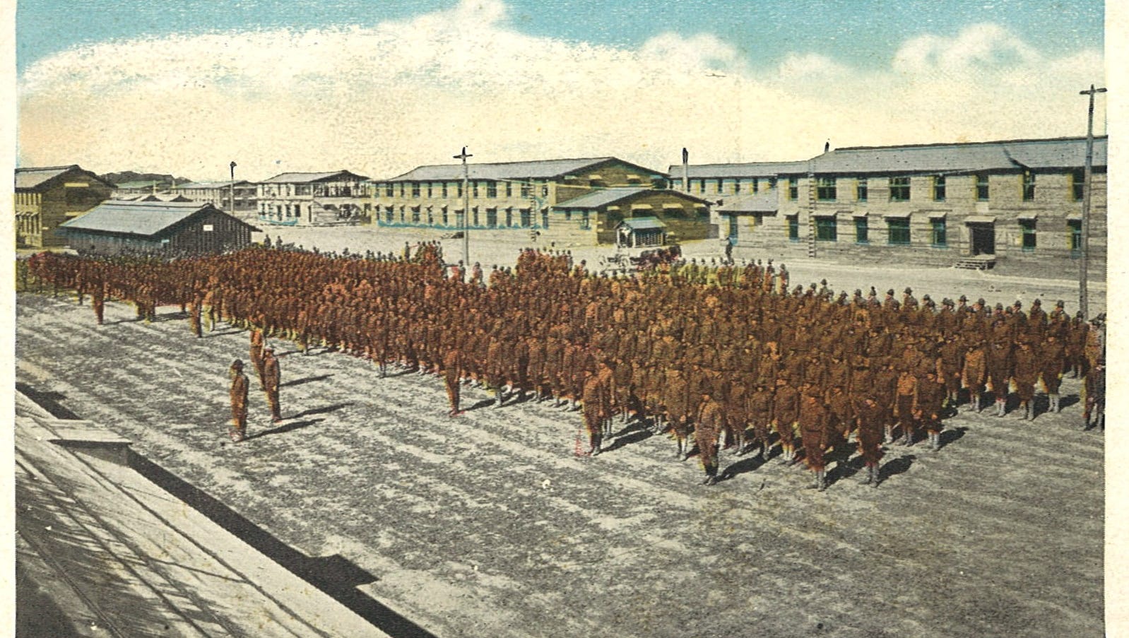 Camp Sherman, 100 years later Soldiers begin training for war