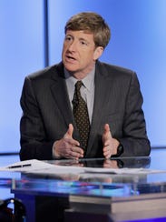 Former Rep. Patrick Kennedy, D-R.I., has met with drug company executives with Gov. Chris Christie, R-N.J.