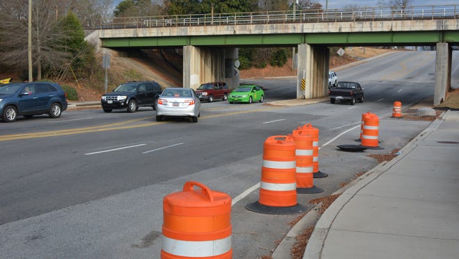 Construction continues on State 133 in Clemson.