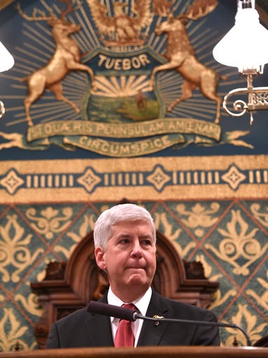 Gov. Rick Snyder apologized for the Flint crisis during
