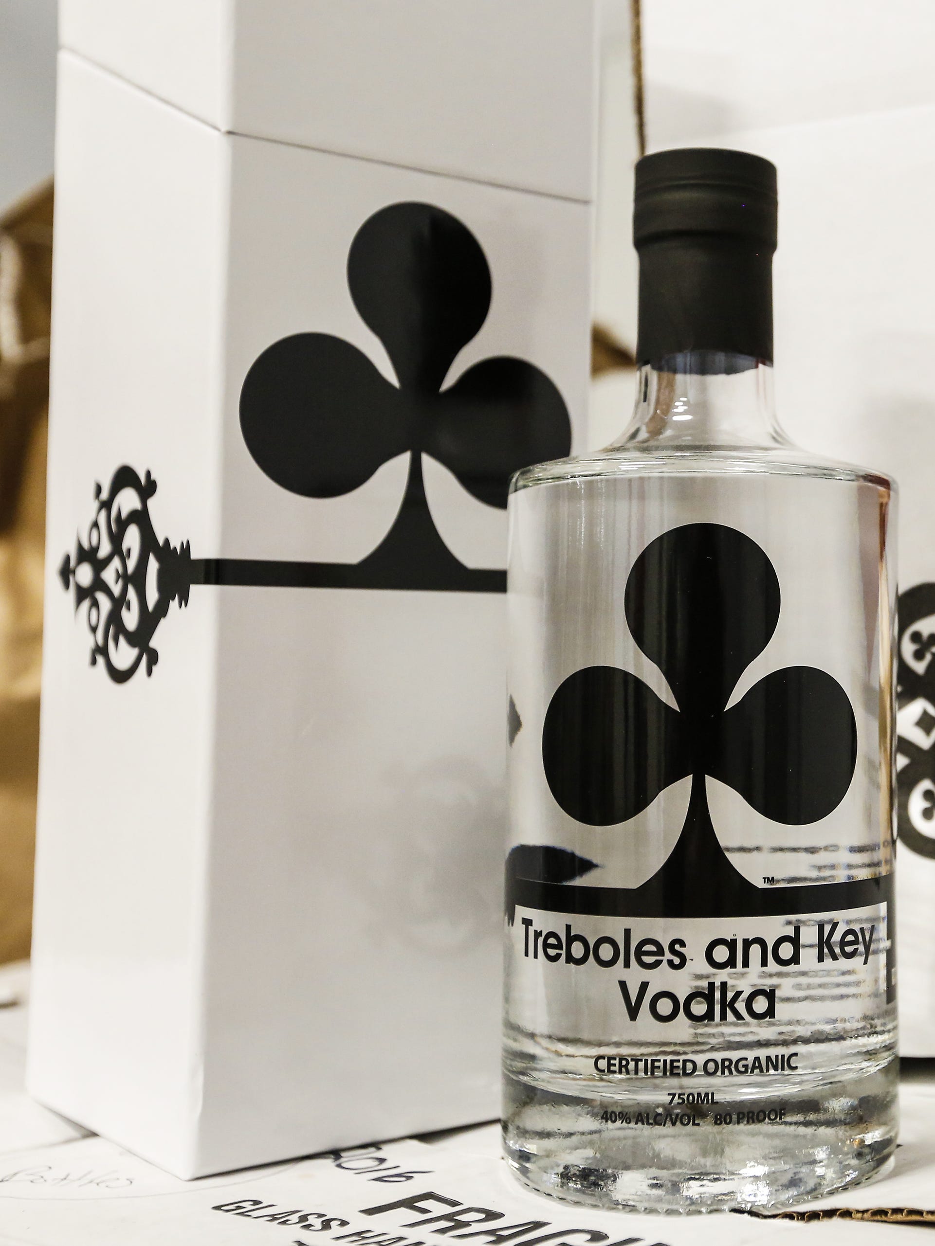 Treboles and Key A luxury, organic Wisconsin vodka, made by hand