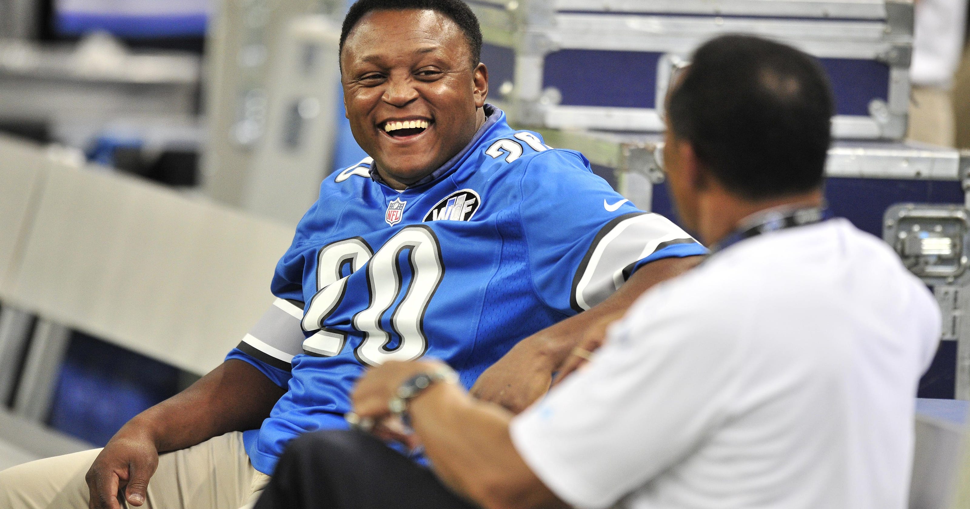 Barry Sanders Rejoins Lions As Brand Ambassador