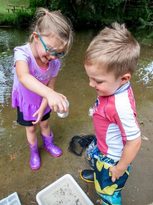 Murfreesboro Parks & Rec.’s  June in the Creek program held at Lytle Creek in Old Fort Park.