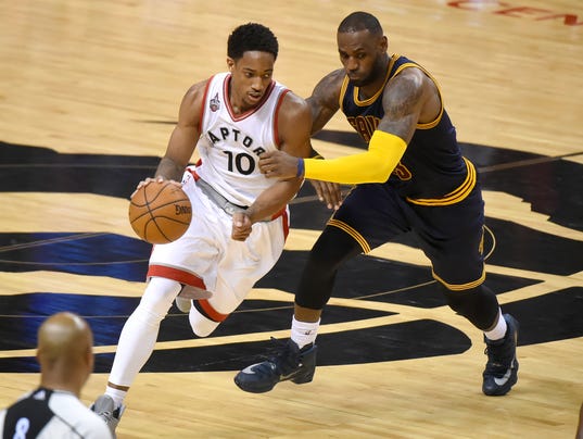 NBA: Playoffs-Cleveland Cavaliers at Toronto Raptors