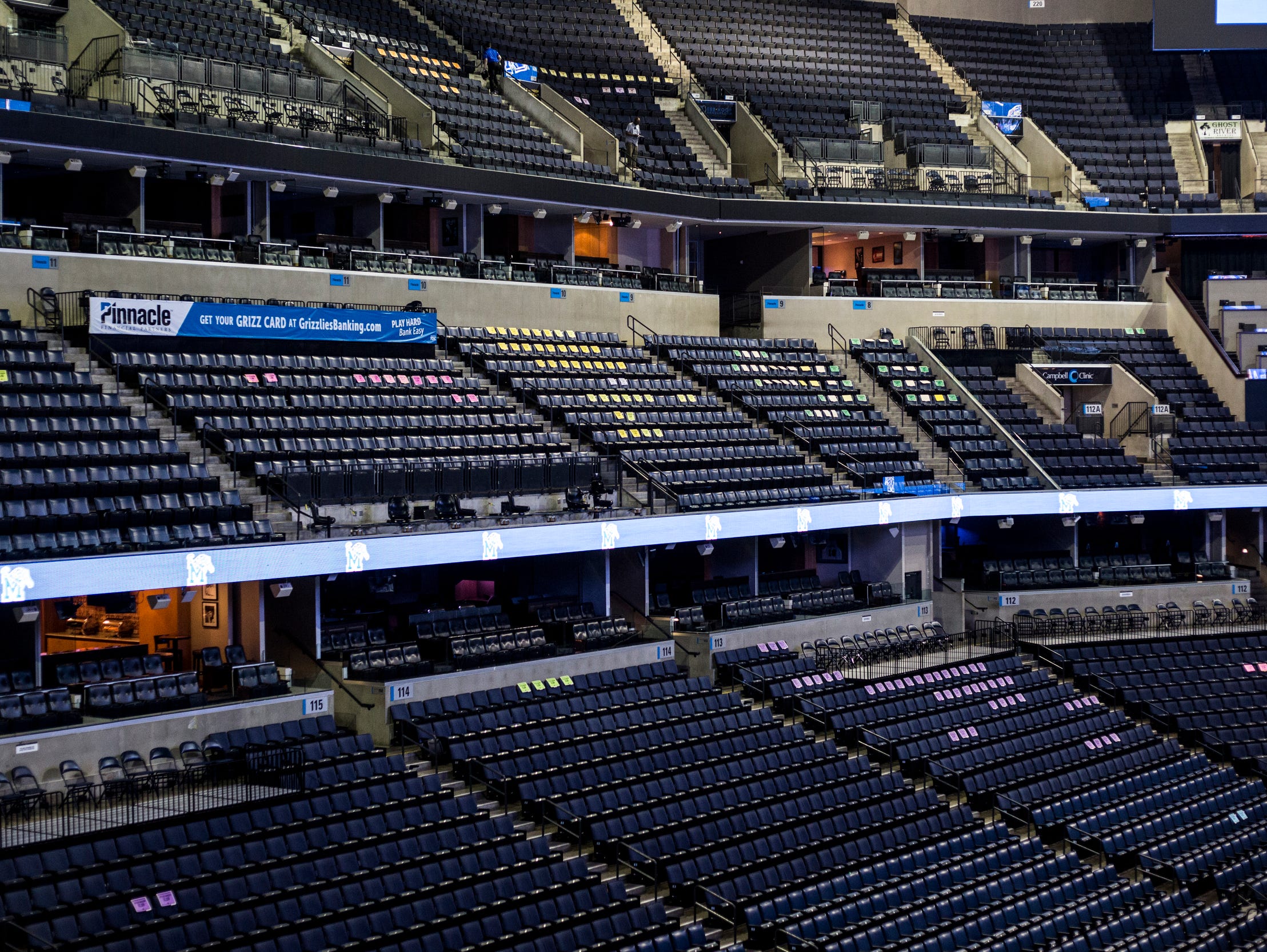 Fedex Forum Seating Chart Club Level