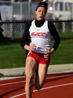 SJCC's Adalia Pasch qualified to state with a 4x100 relay.