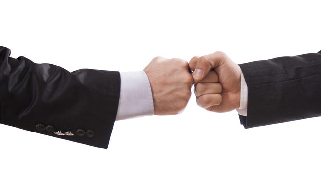 The fist bump transfers fewer germs than a handshake.