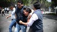 People react as a real quake rattles Mexico City on