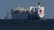 HAMPTON, VA - SEPTEMBER 29:  USNS Comfort, the naval