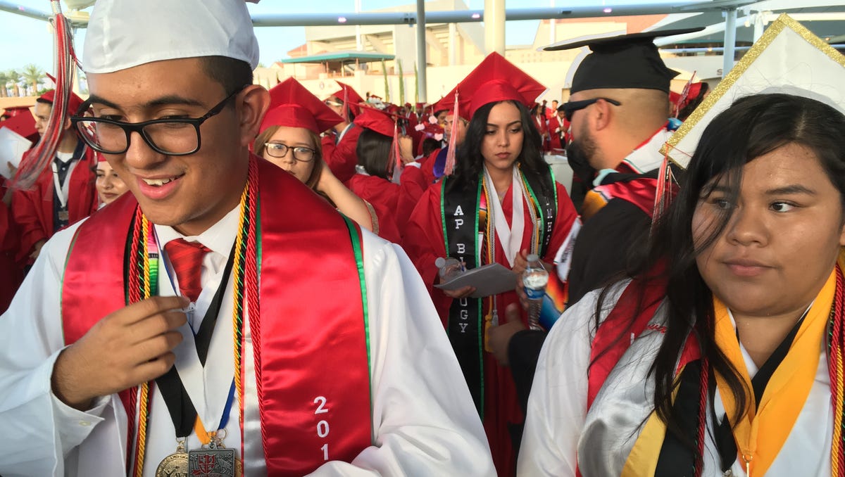 Desert Mirage High School graduation