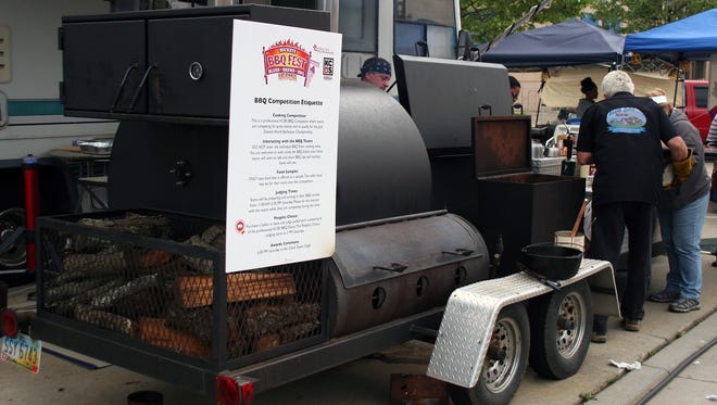 The BBQ Fest opens Friday at The Square at Union Centre. About 70 vendors and 10 bands will be performing Friday and Saturday during the two-day fundraiser for the West Chester Rotary Club.