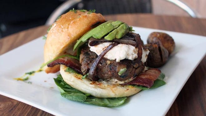 Chef Toni Elkhouri of Cedar's Cafe in Melbourne made it into the Top 5 of the James Beard Foundations' Blended Burger Project with this specialty burger.