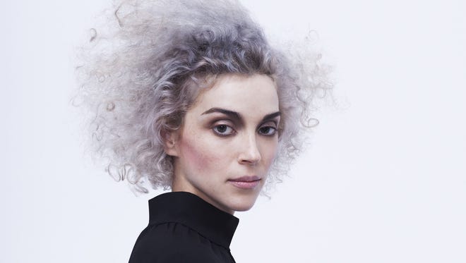 
This is Annie Clark, the innovative indie artist who records as St. Vincent. 
