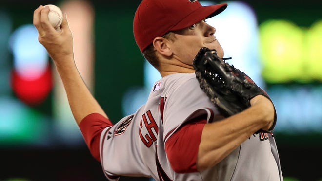 Diamondbacks pitcher Andrew Chafin says he needs to work on his command and consistency.