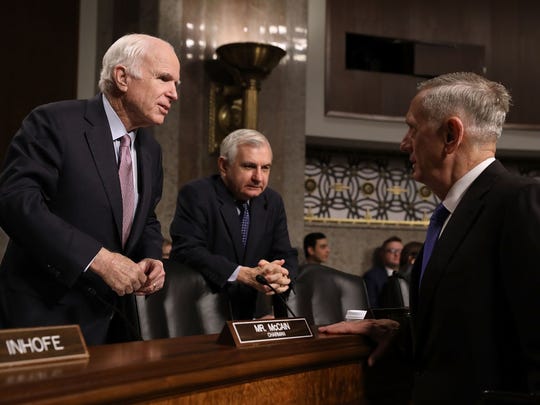 Senate Armed Services Committee Chairman John McCain,
