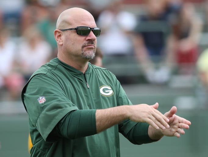 Green Bay Packers defensive coordinator Mike
Pettine