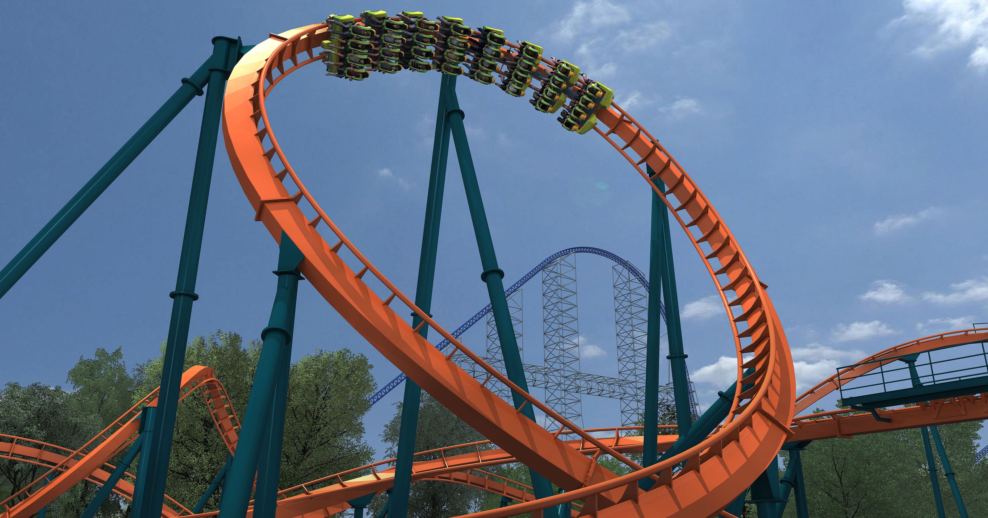 Be the first to ride Cedar Point's new Rougarou coaster