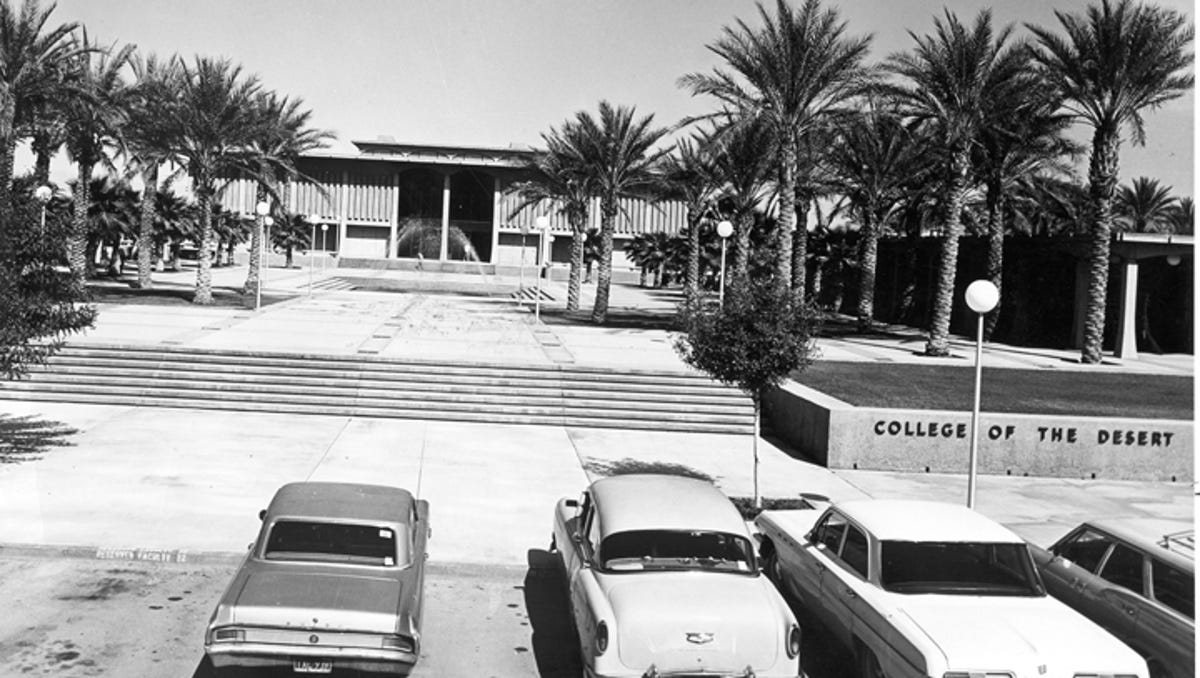 As College of the Desert regains its own library, its history shows the