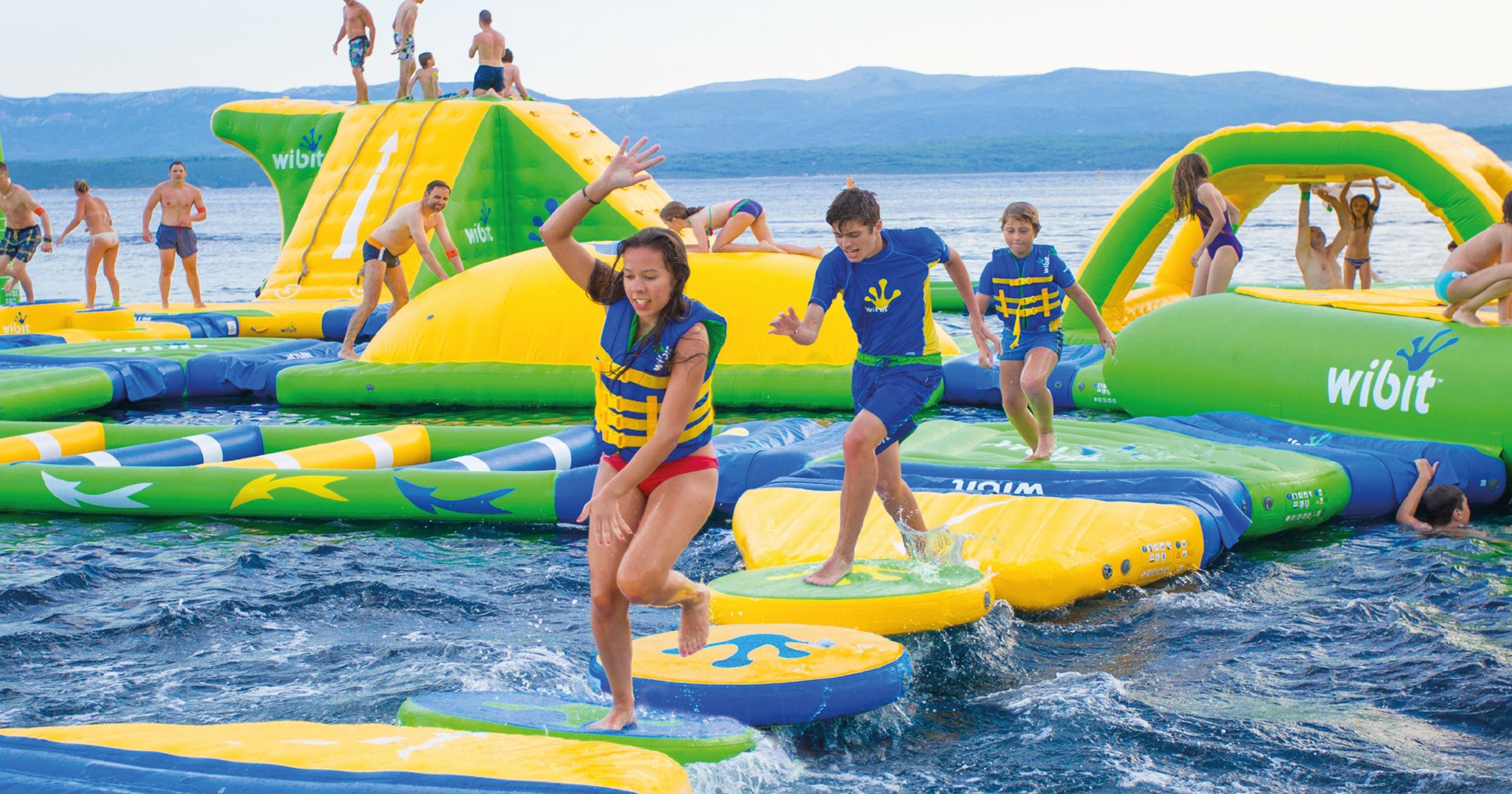 floating water parks