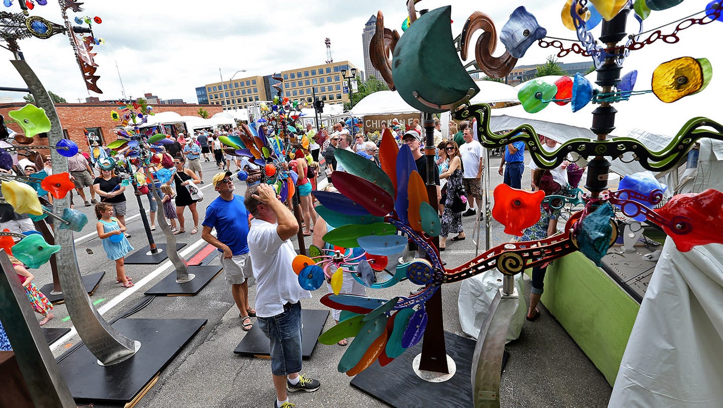 Everything you need to know about the Des Moines Arts Festival