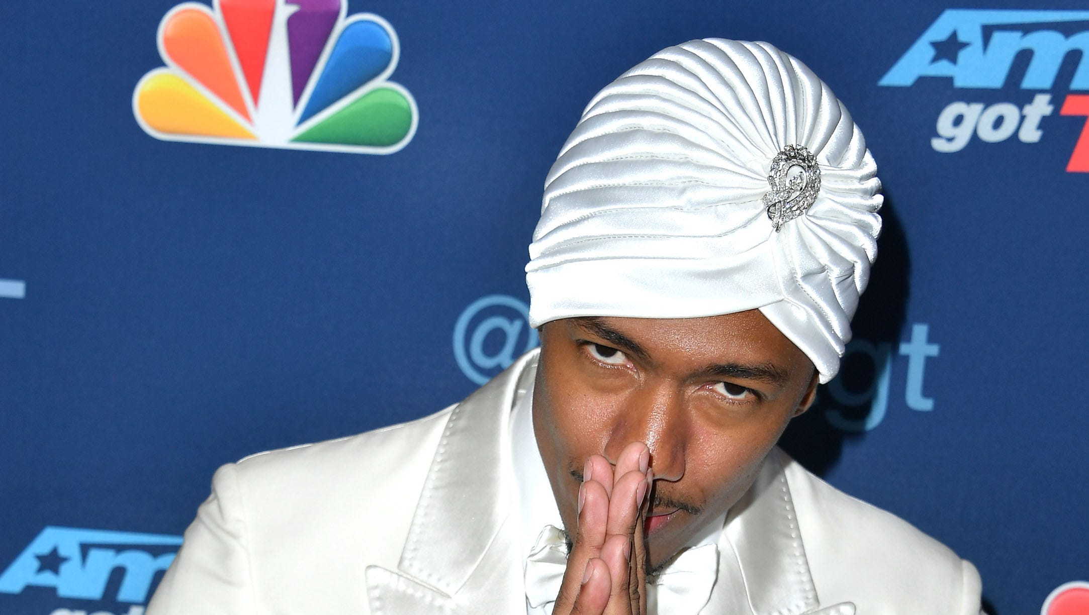 Nick Cannon's 'America's Got Talent' turban has a Twitter account