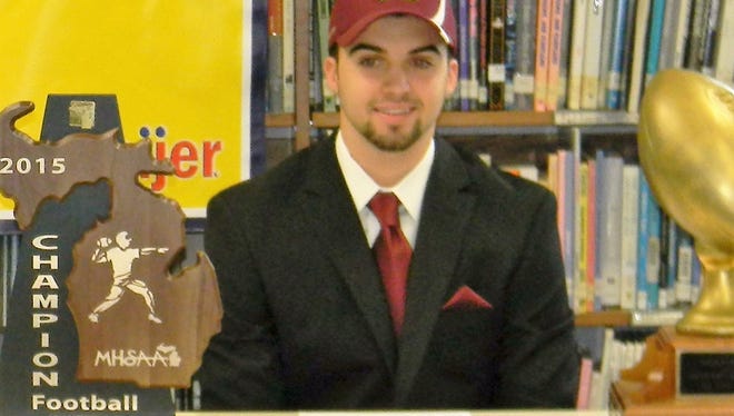 Ithaca quarterback Jake Smith signed with Harvard on Wednesday morning.