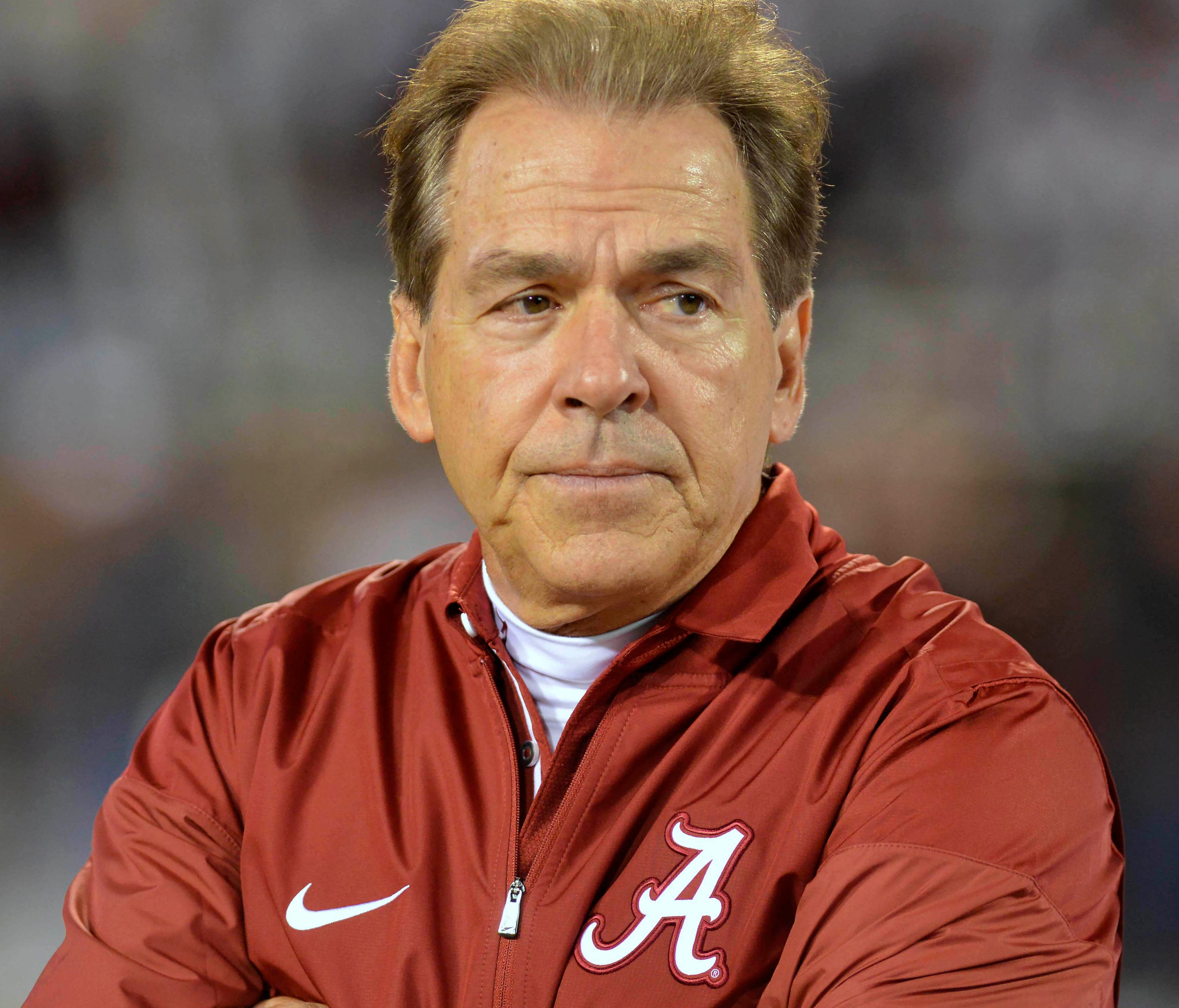 Alabama head coach Nick Saban