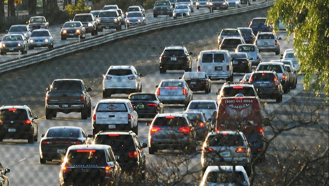 More than 4 million Southern Californians are expected to hit the road and travel 50 miles or more over the Thanksgiving holiday.