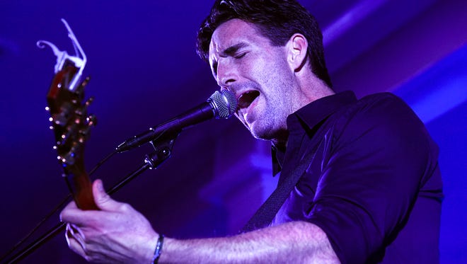 Country music star and Vero Beach native Jake Owen performs Saturday, Dec. 9, 2017, with Scotty Emerick during "An Evening with Jake" at the annual Jake Owen Foundation Benefit at the Vero Beach Country Club.