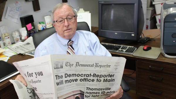 Democrat-Reporter Publisher Goodloe Sutton...