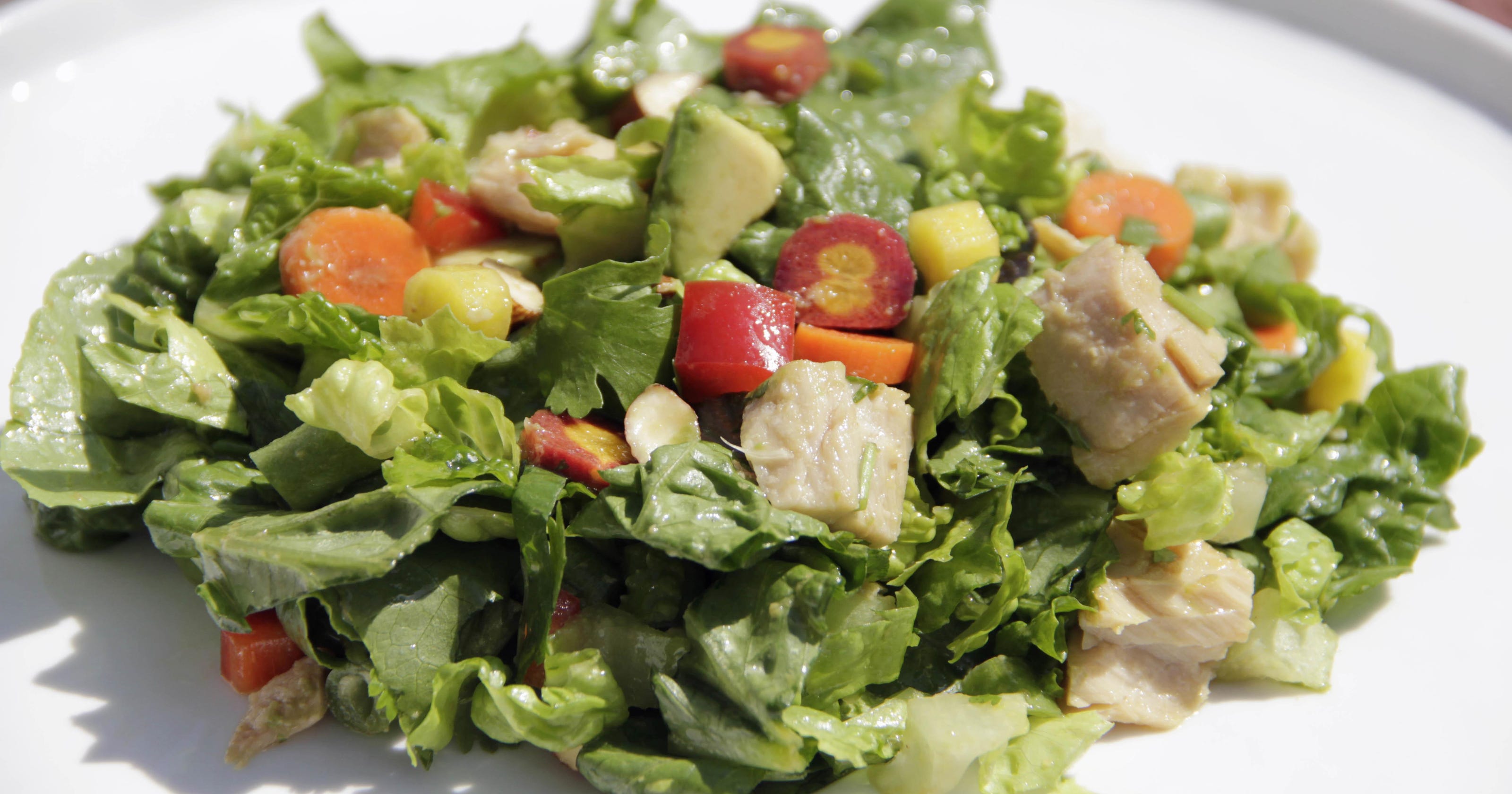 Canned tuna shines in this Asianinspired salad