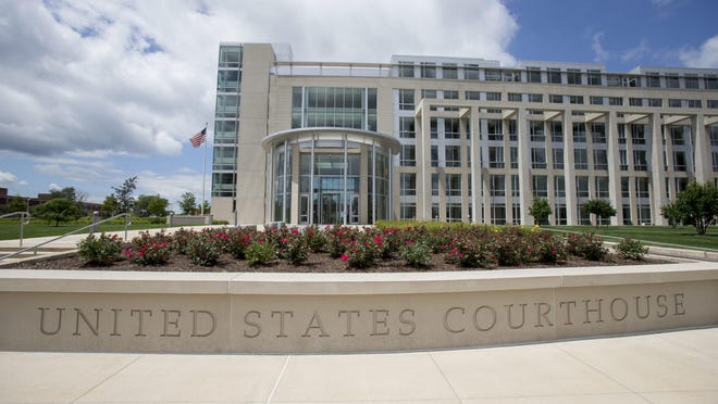 The Stanley J. Roszkowski U.S. Courthouse is pictured on Tuesday, July 14, 2015.