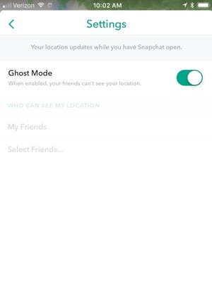 Talk to your teen about Snapchat Ghost Mode, and track their time