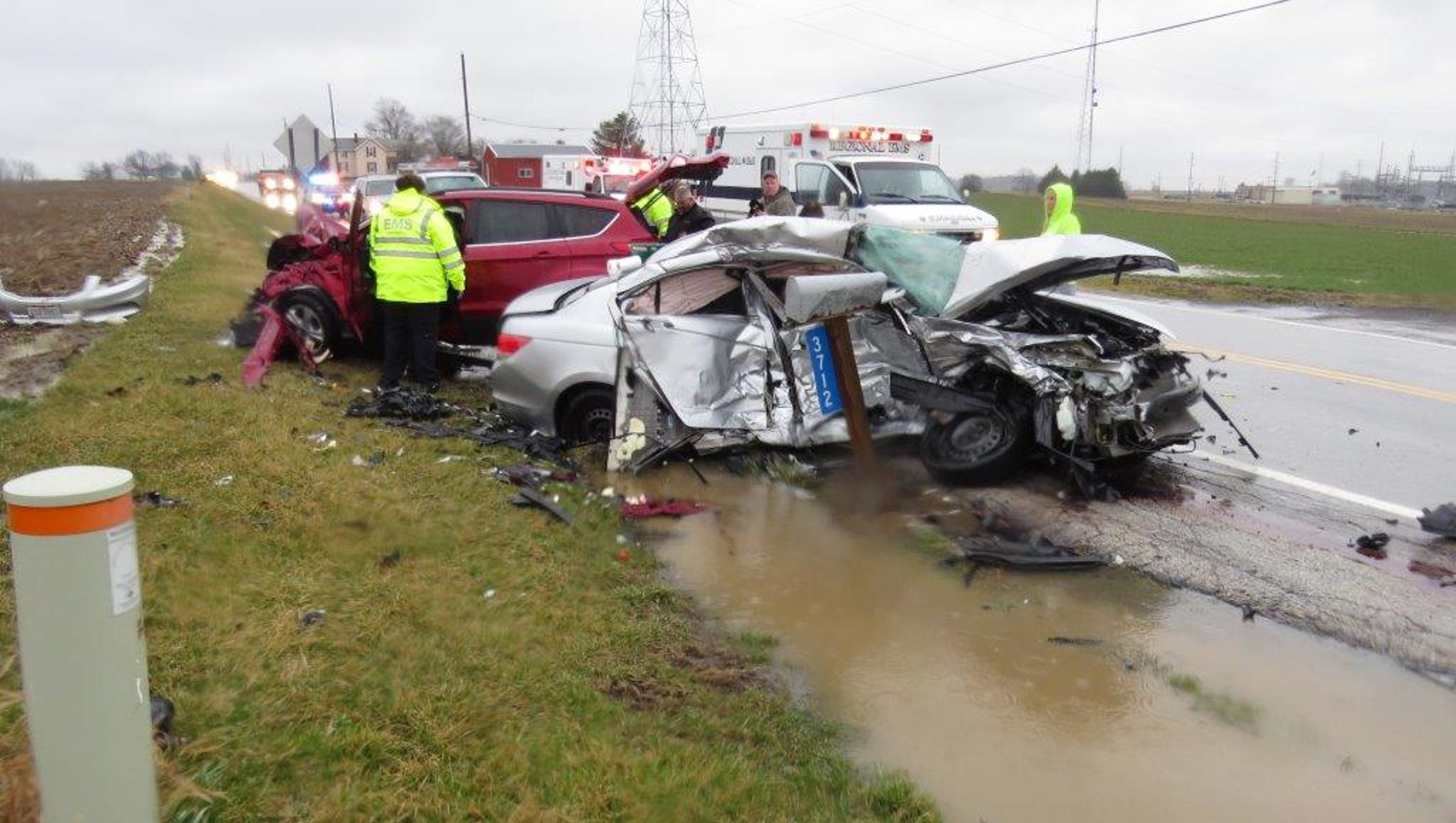 Crawford County man dies in twovehicle crash on Ohio 19