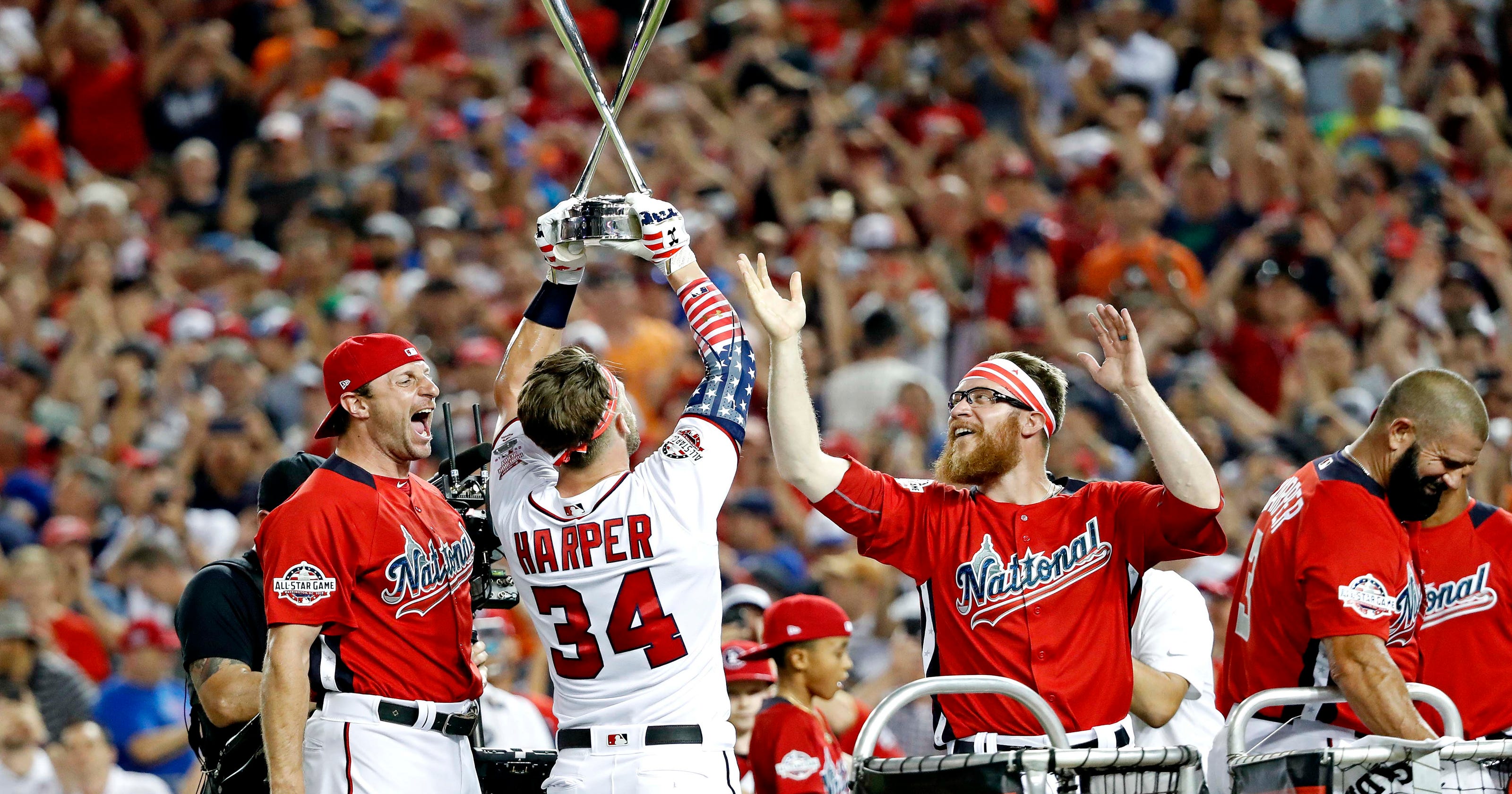 Image result for bryce harper home run derby