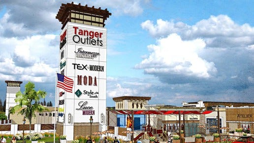 Stores at Tanger Outlets: What could come to possible Nashville mall