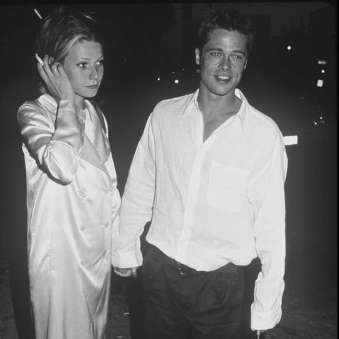 Pitt famously dated Gwyneth Paltrow, just one of h